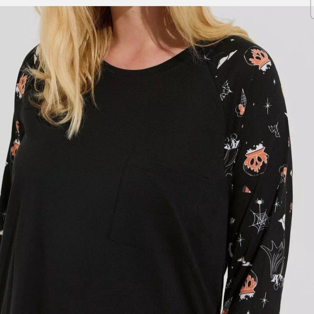 Torrid Disney Halloween three-quarters tee size 4X